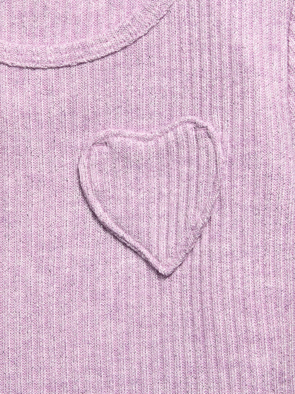Image number 2 showing, Short-Sleeve Ribbed Heart Pocket Dress for Toddler Girls