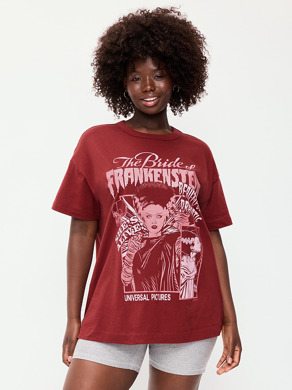 Oversized Graphic Tunic T-Shirt