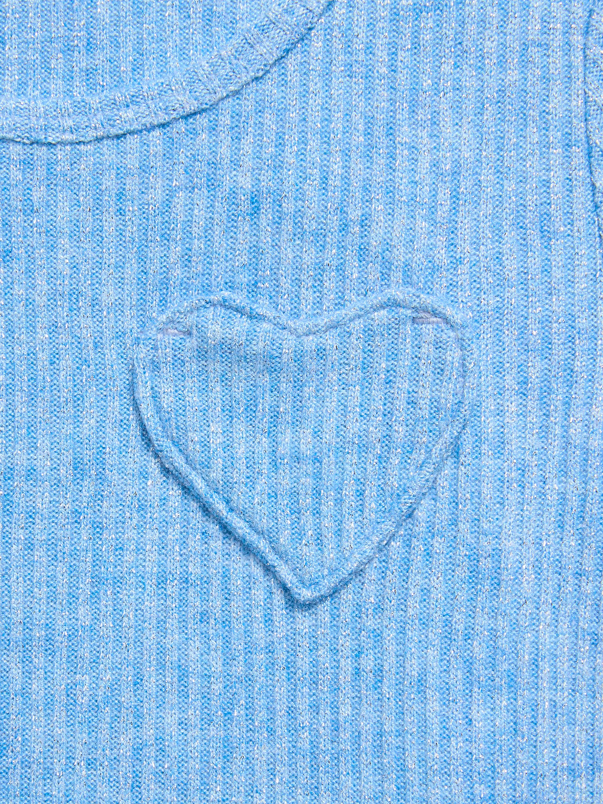 Image number 2 showing, Short-Sleeve Ribbed Heart Pocket Dress for Toddler Girls