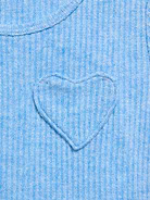 Image number 2 showing, Short-Sleeve Ribbed Heart Pocket Dress for Toddler Girls