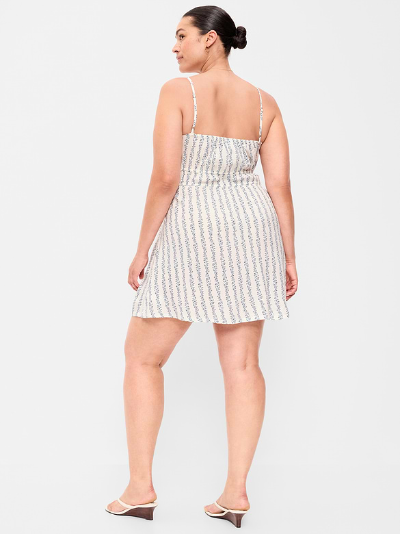 Sleeveless Trousseau Mini Dress