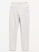 Image number 4 showing, High-Waisted StudioSmooth 7/8 Leggings for Girls