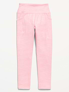 Image number 4 showing, High-Waisted StudioSmooth 7/8 Leggings for Girls