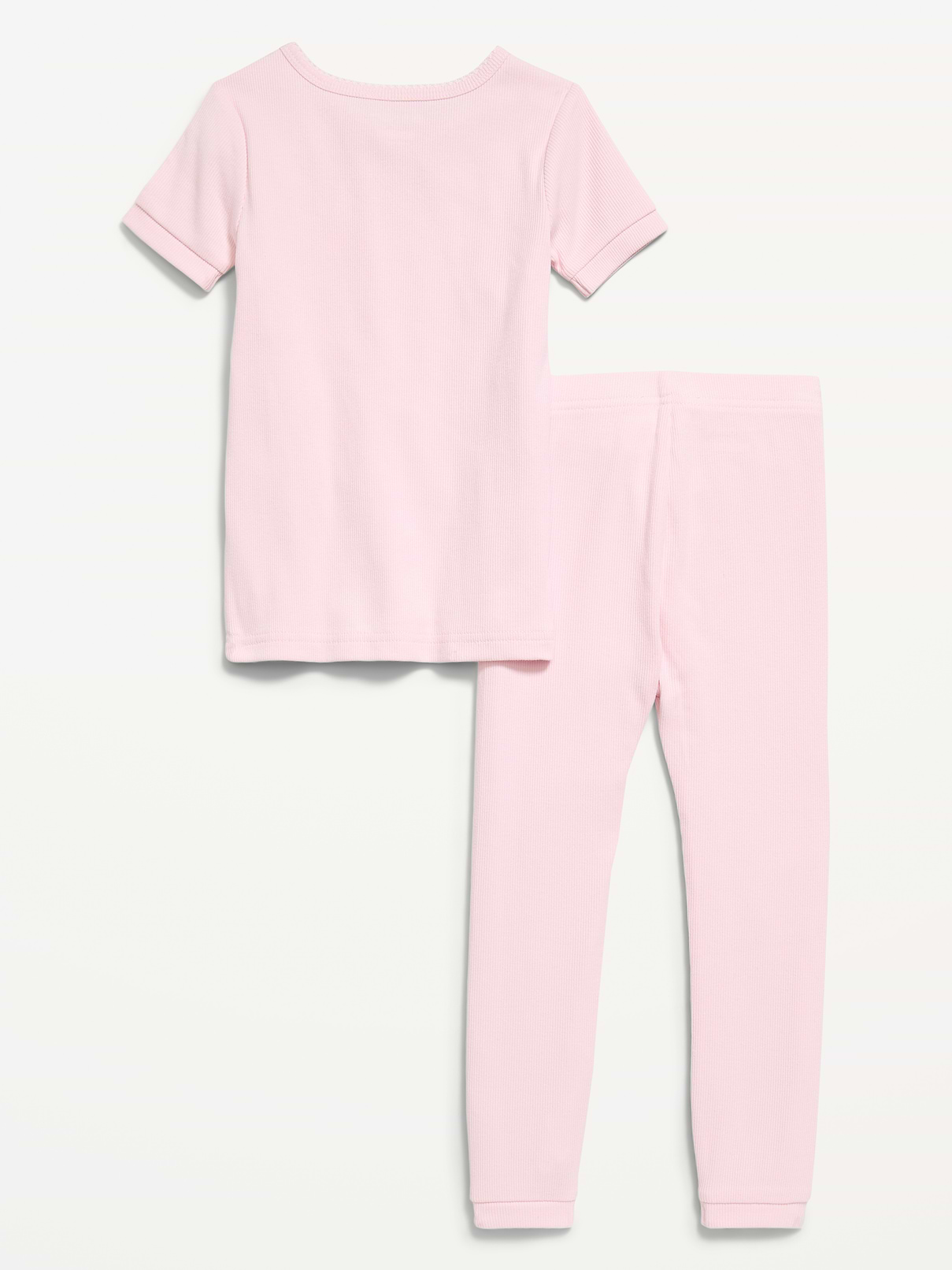 L'image numéro 2 présente Pyjama ajusté en tricot côtelé pour tout-petit et bébé