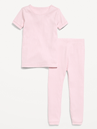 L'image numéro 1 présente Pyjama ajusté en tricot côtelé pour tout-petit et bébé