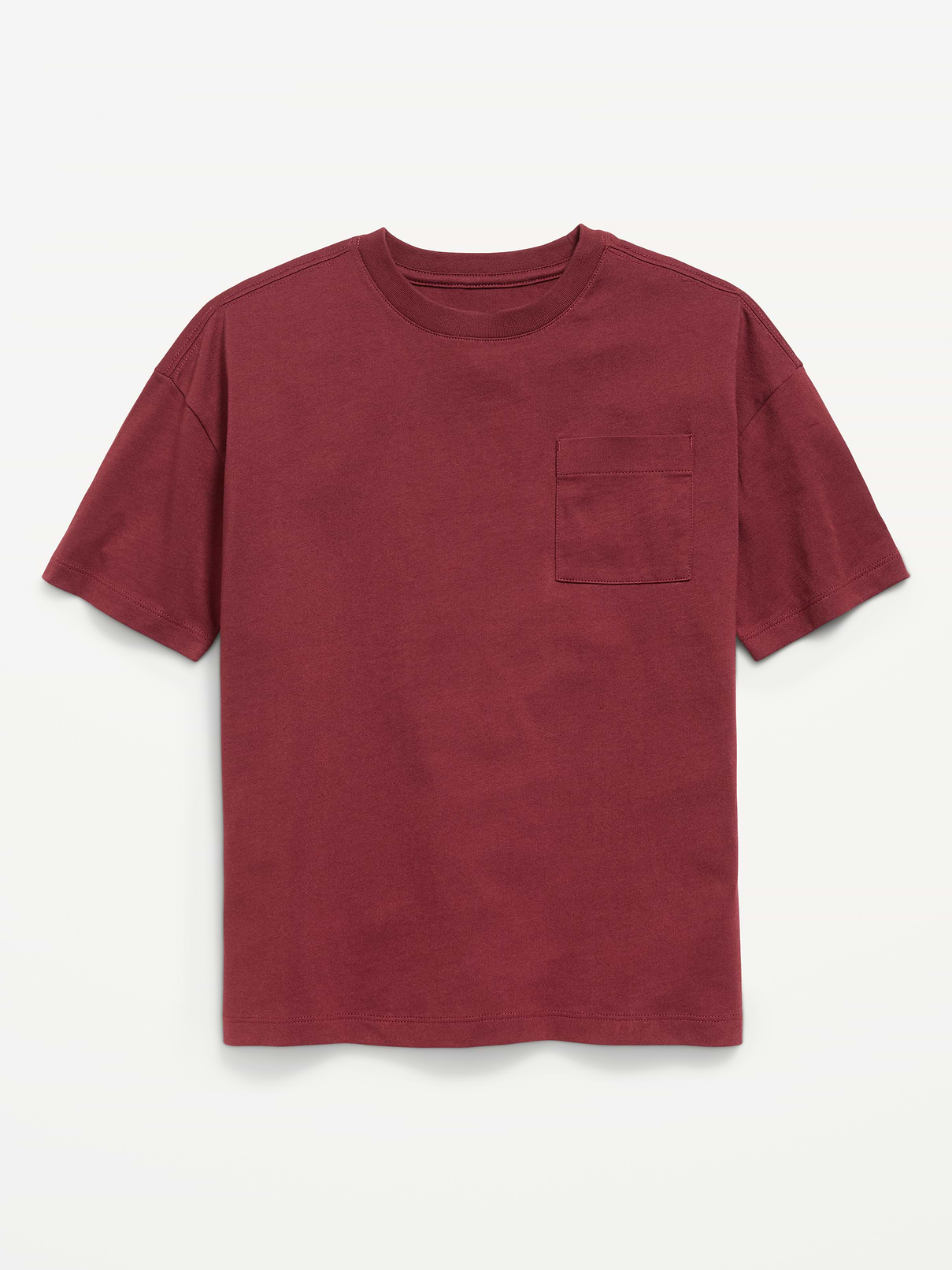 Image number 2 showing, Oversized Short-Sleeve Pocket T-Shirt for Boys