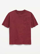 Image number 2 showing, Oversized Short-Sleeve Pocket T-Shirt for Boys