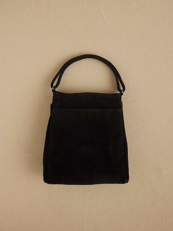Archive Suede Foldover Mini Bag