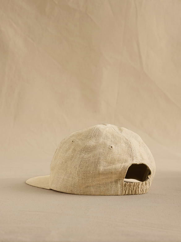 Archive Linen Baseball Cap Women's Size S/M