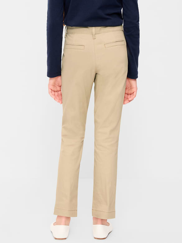 Pantalon d’uniforme à coupe ajustée pour fille
