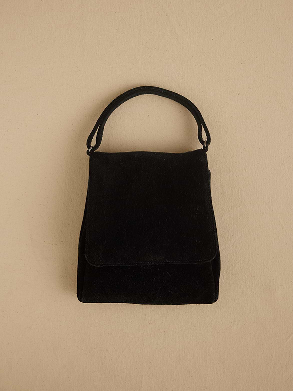 Archive Suede Foldover Mini Bag