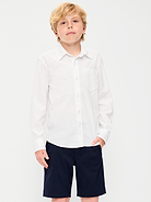Image number 1 showing, Lightweight Oxford School Uniform Shirt for Boys