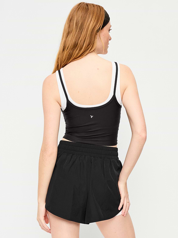 PowerSoft Layered Longline Bra