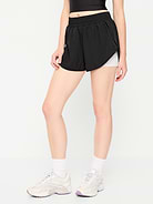 Image 1 of 7, elasticized waistband, built-in biker shorts, quick dry, pull-on style, Product #894164