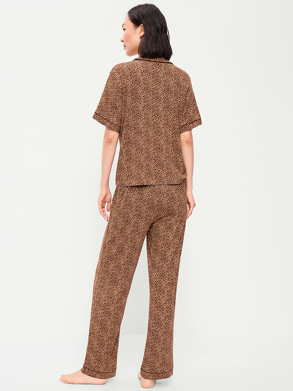 Sunday Sleep Knit Jersey Pant Set