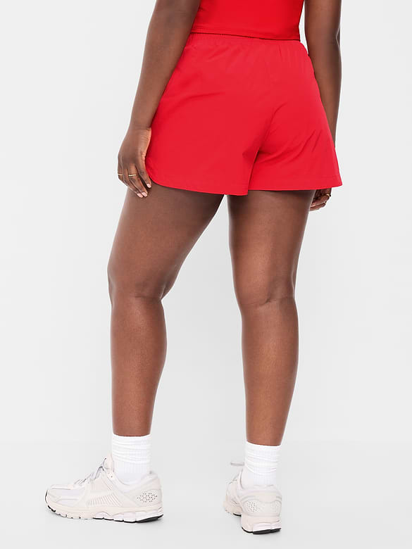 High-Waisted TrekTech Run Shorts