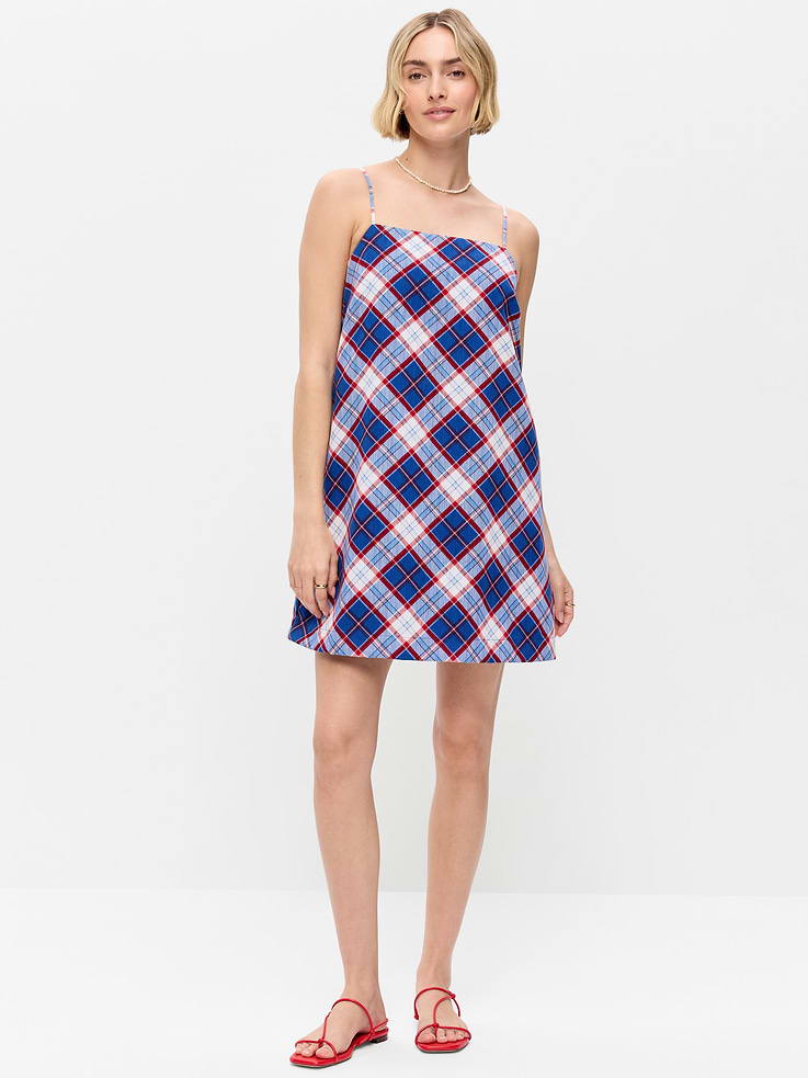 Image number 1 showing, Strappy Mini Shift Dress