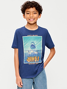 Image number 1 showing, Jaws™ Gender-Neutral Graphic T-Shirt for Kids