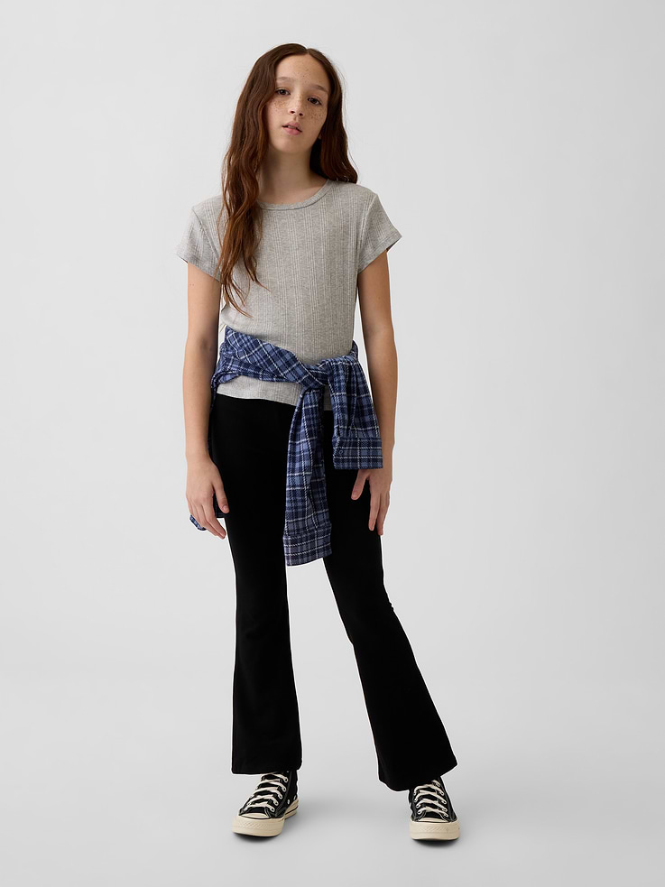 Image number 1 showing, Kids Flare Leggings