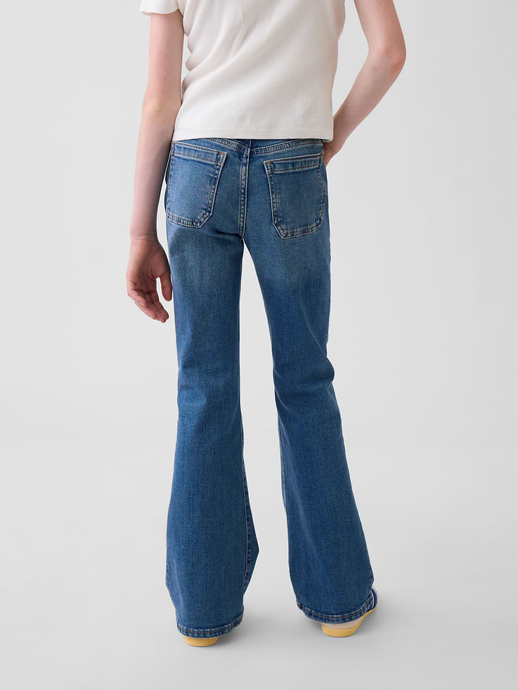 Image number 3 showing, Kids High Rise '70s Flare Jeans
