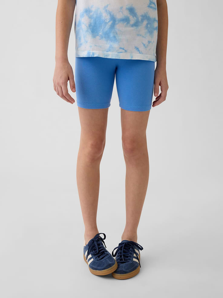 Image number 3 showing, Kids Foldover Bike Shorts