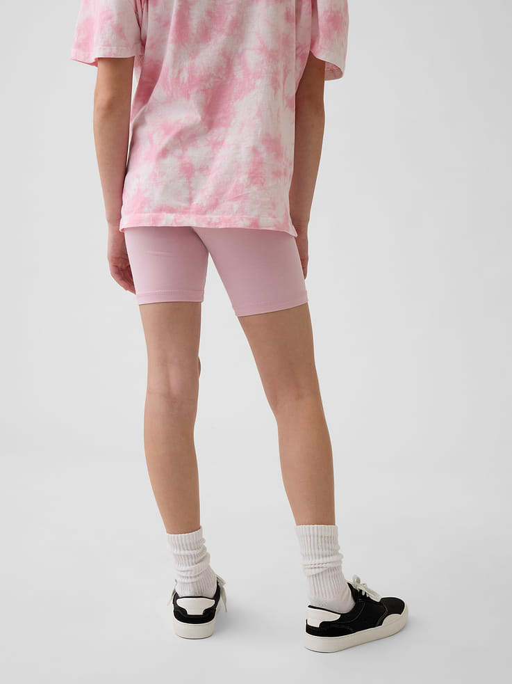 Image number 4 showing, Kids Foldover Bike Shorts