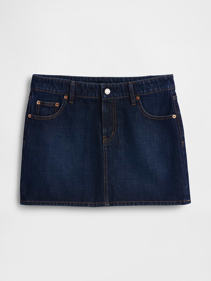Image number 5 showing, Denim Mini Skirt