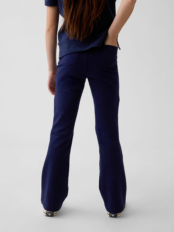 Kids Uniform Ponte Flare Pants