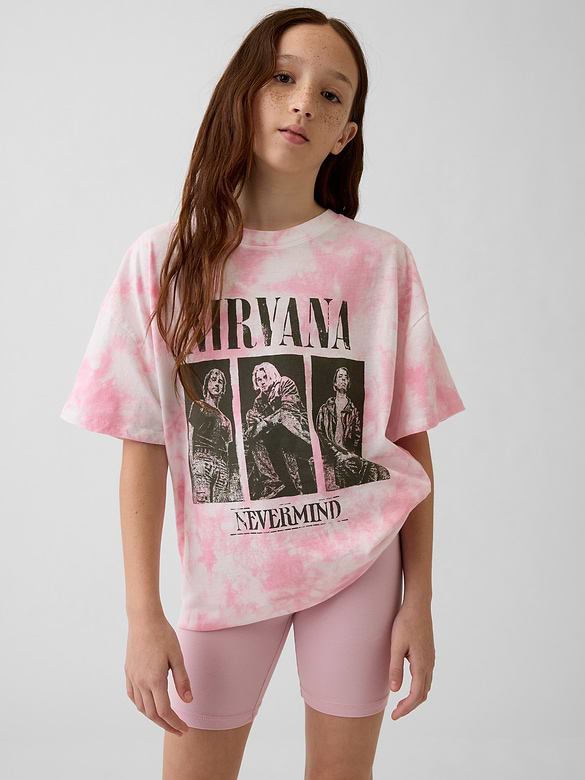 Kids Nirvana Oversized T-Shirt