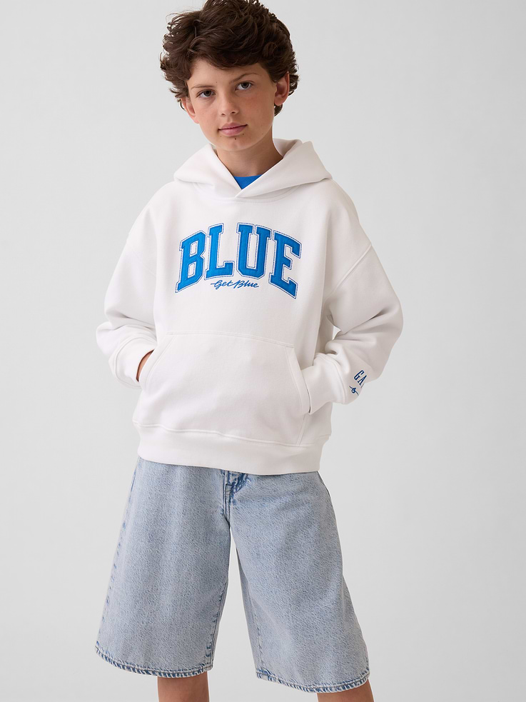 Image number 1 showing, Get Blue Kids VintageSoft Relaxed Hoodie