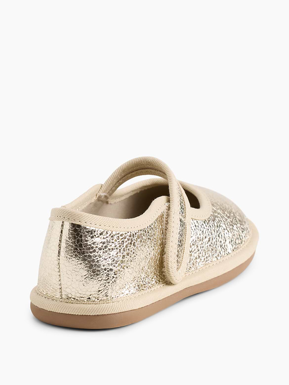 Toddler Metallic Mary Jane Flats