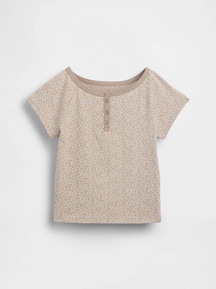 Image number 2 showing, Kids Raglan Henley T-Shirt