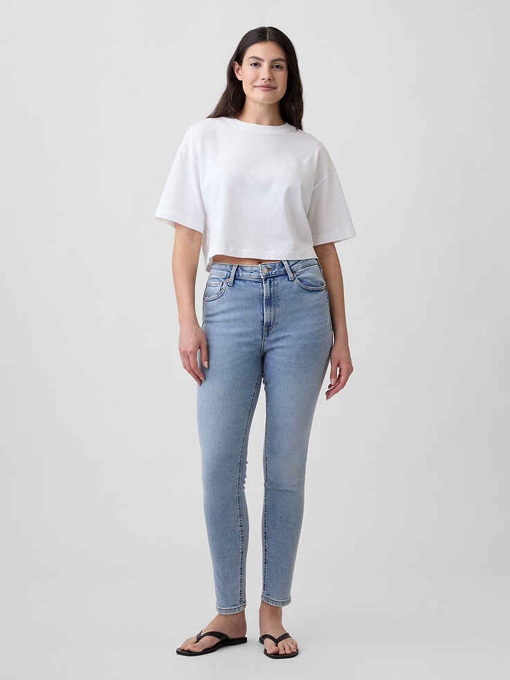 Image number 5 showing, High Rise Universal Skinny Jeans