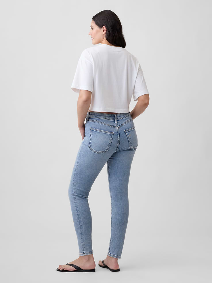 Image number 6 showing, High Rise Universal Skinny Jeans
