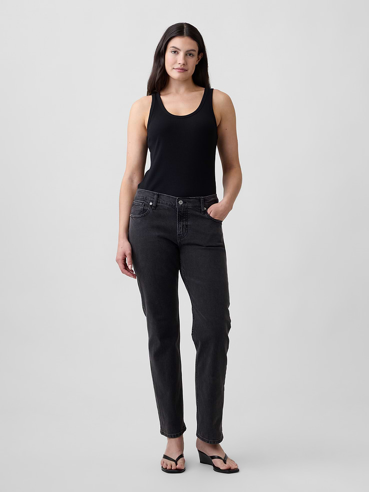 Image number 5 showing, Low Rise '90s Slim Straight Jeans