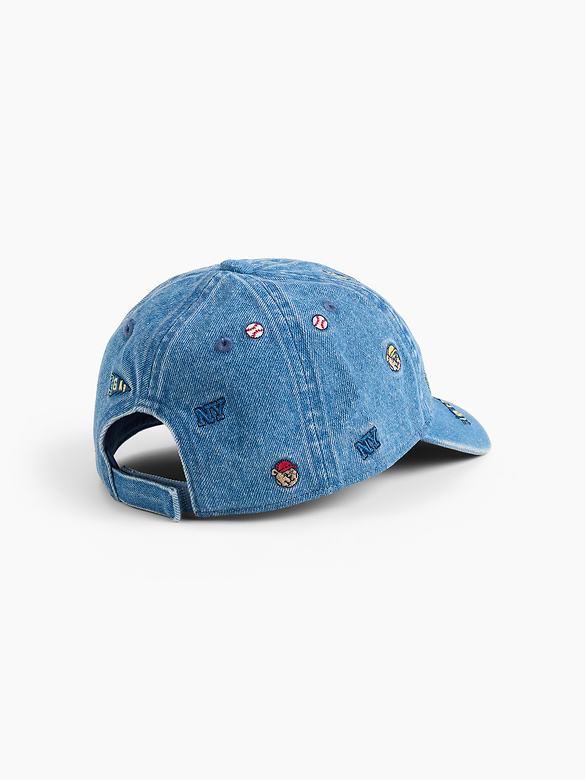 Baby & Toddler Embroidered Denim Varsity Baseball Hat