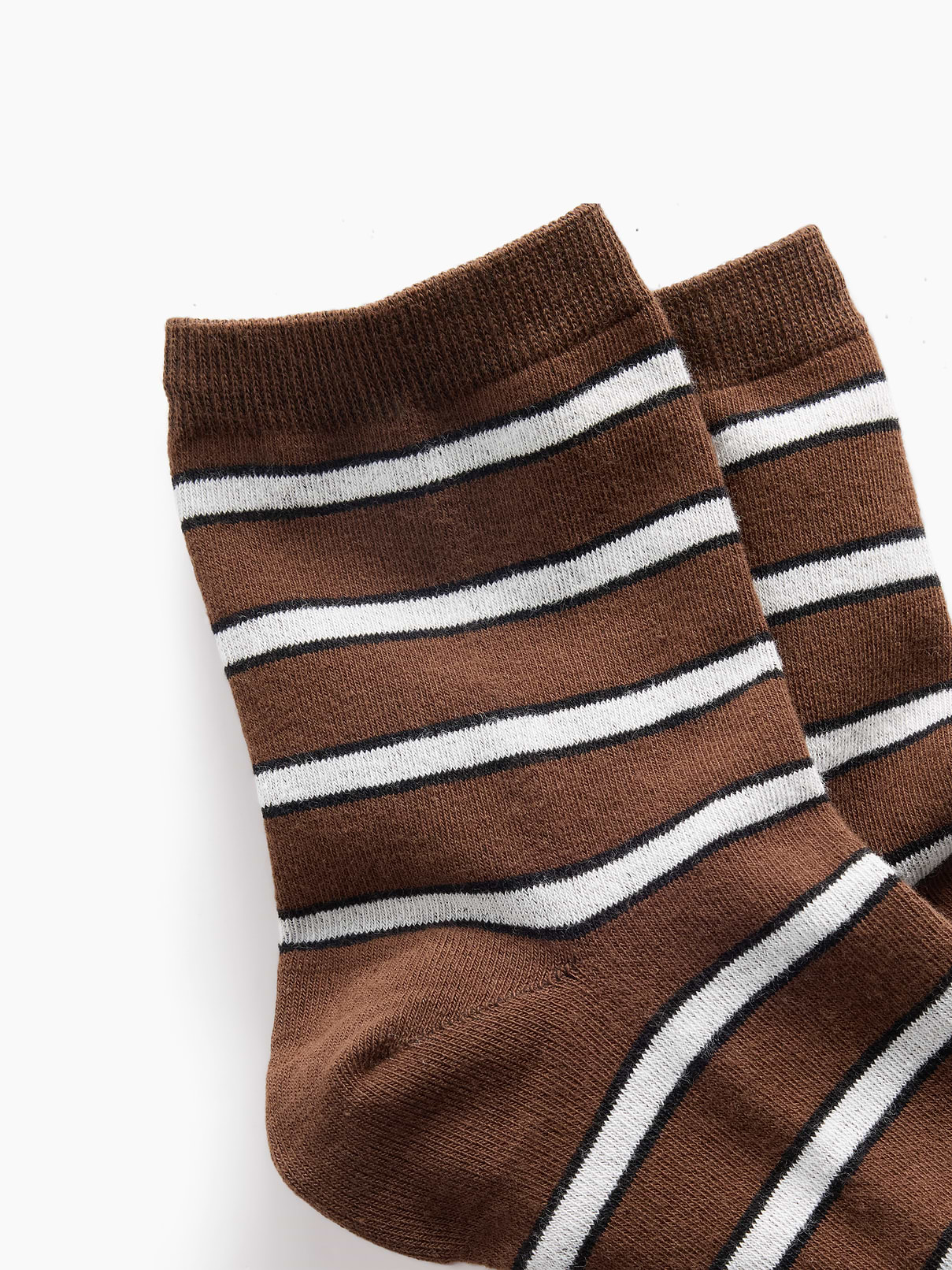 Image number 2 showing, Stripe Half Crew Socks