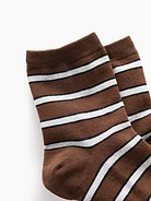 Image number 2 showing, Stripe Half Crew Socks