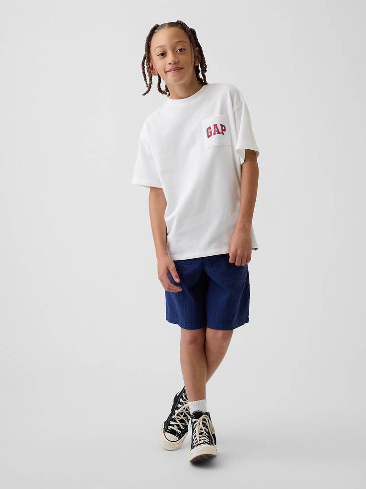 Image number 1 showing, Kids Relaxed Easy Bermuda Shorts