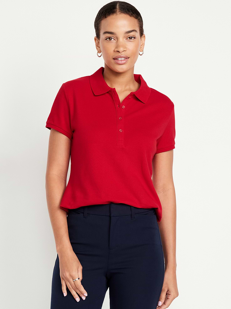 Image number 1 showing, Uniform Pique Polo