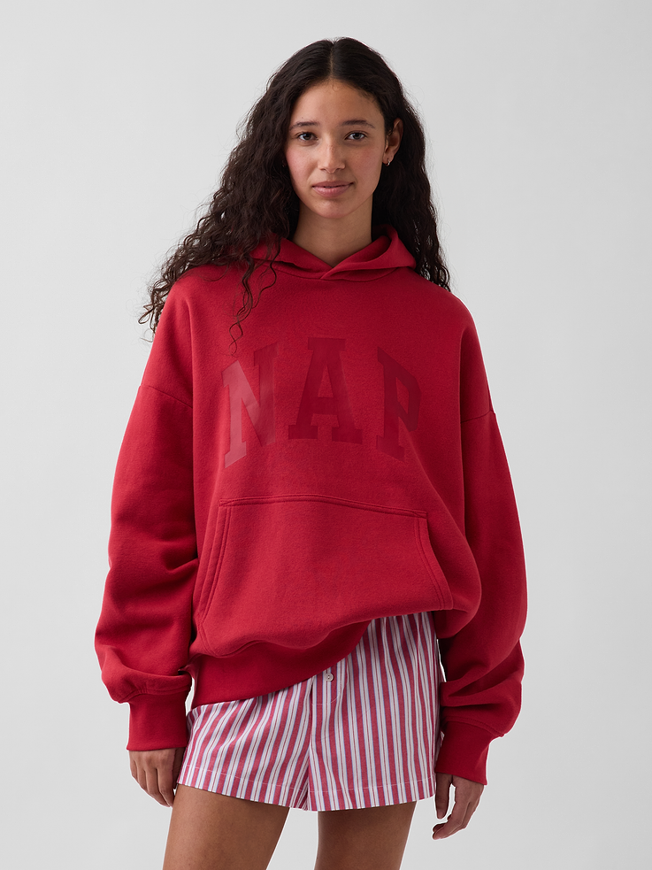 Image number 5 showing, Adult VintageSoft NAP Logo Hoodie