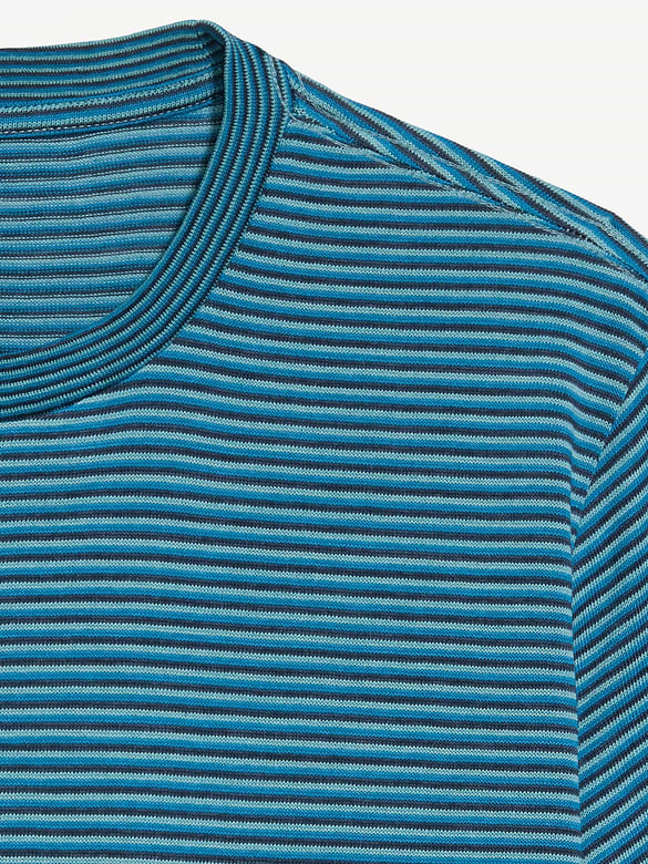 Crew-Neck Striped T-Shirt