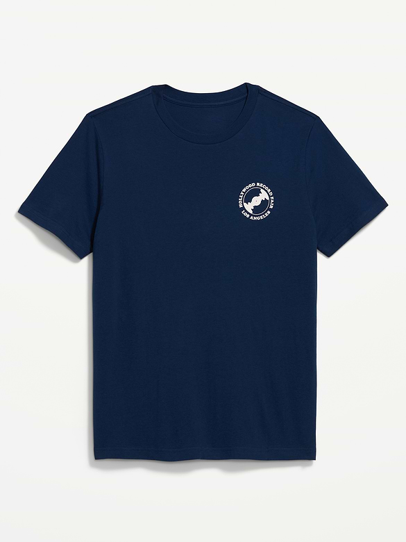 Soft-Washed Crew-Neck Graphic T-Shirt