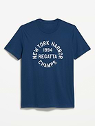 Image number 2 showing, Soft-Washed Crew-Neck Graphic T-Shirt