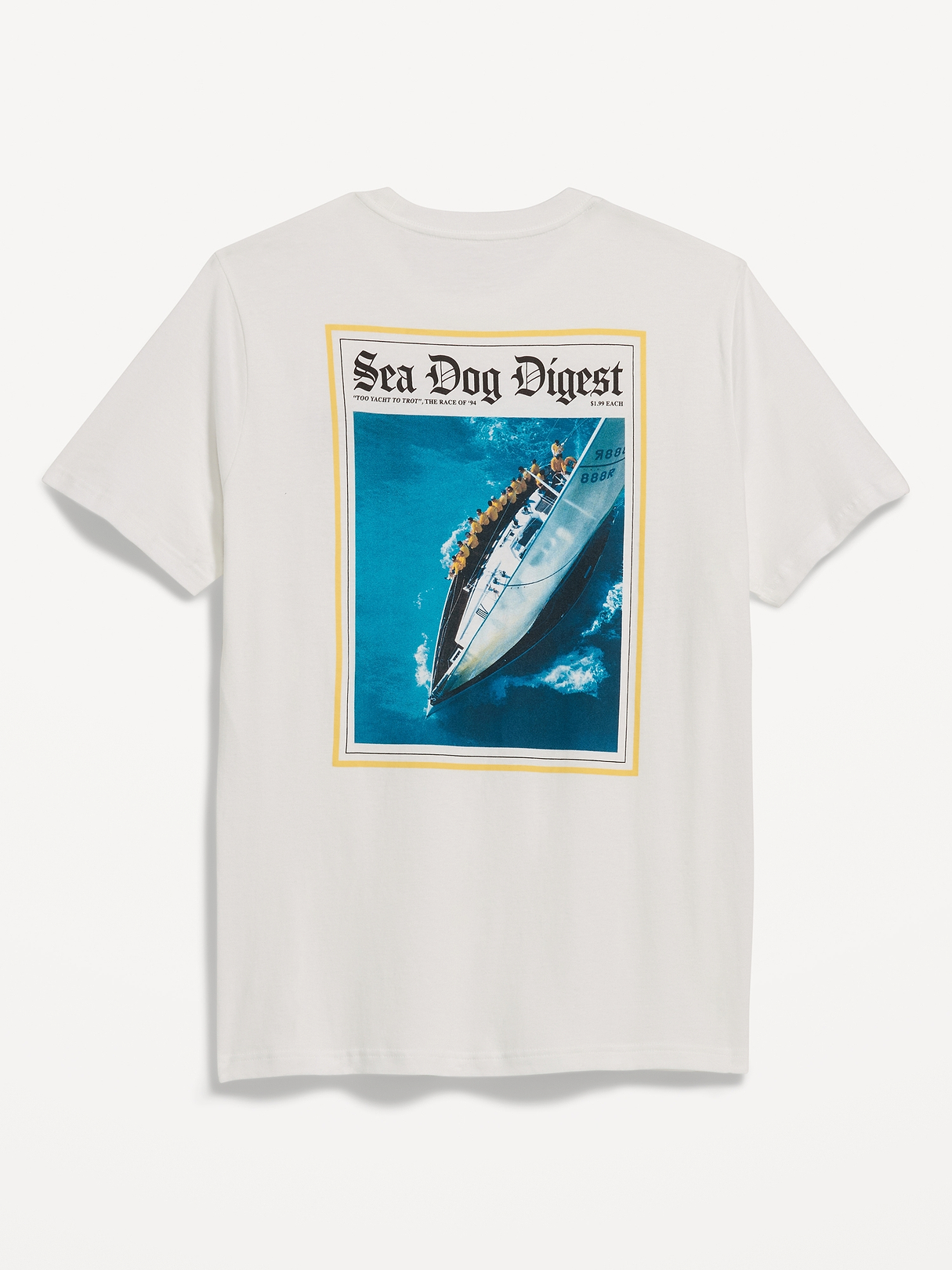 Soft-Washed Crew-Neck Graphic T-Shirt | Old Navy