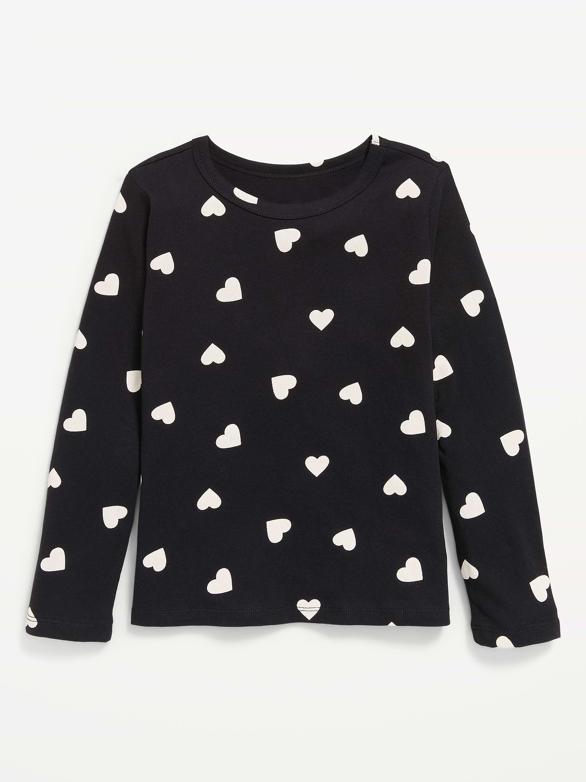 Image number 1 showing, Printed Softest Long-Sleeve T-Shirt for Girls