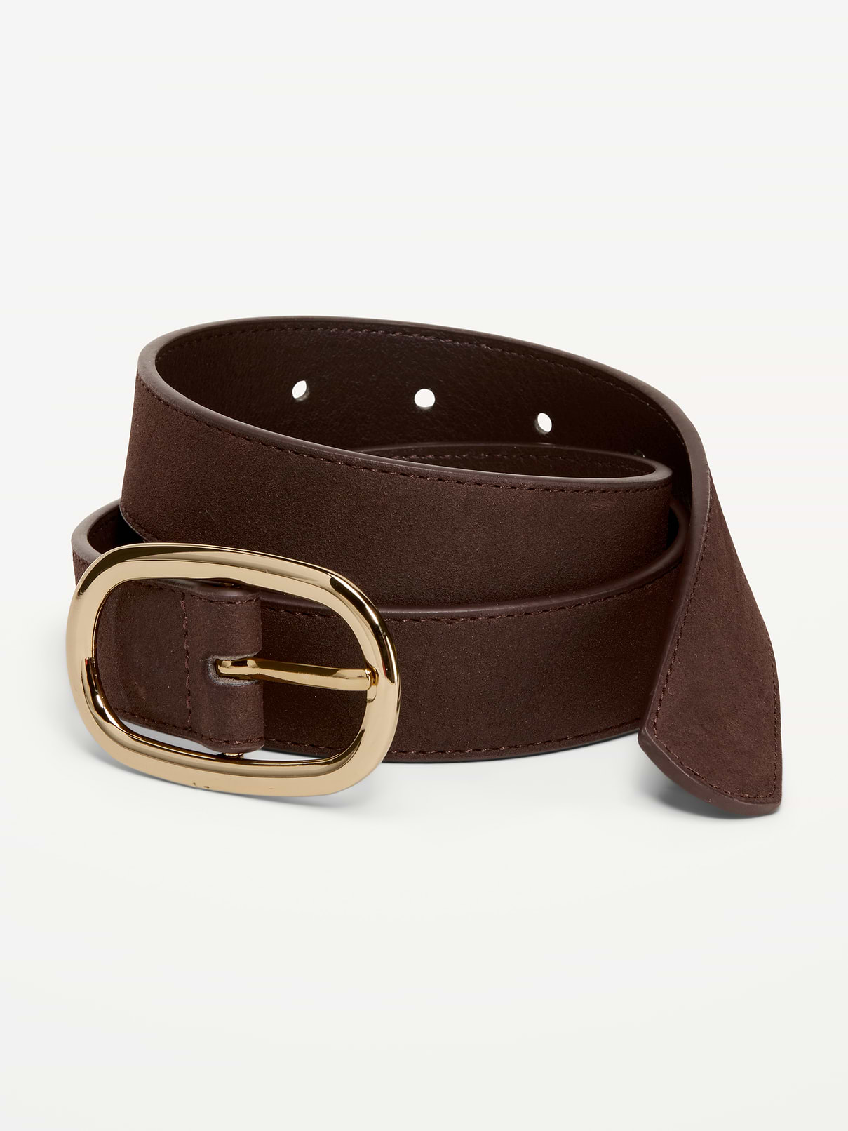 Image number 1 showing, Faux-Suede Belt for Women