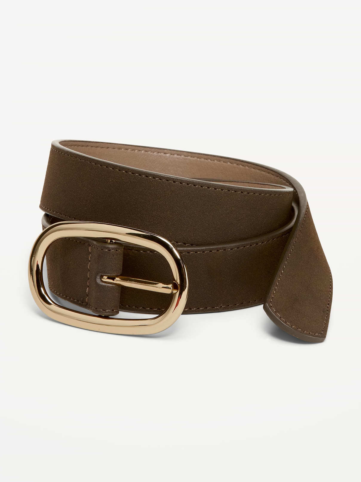 Image number 1 showing, Faux-Suede Belt for Women