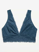 Image number 1 showing, Lace Longline Bra