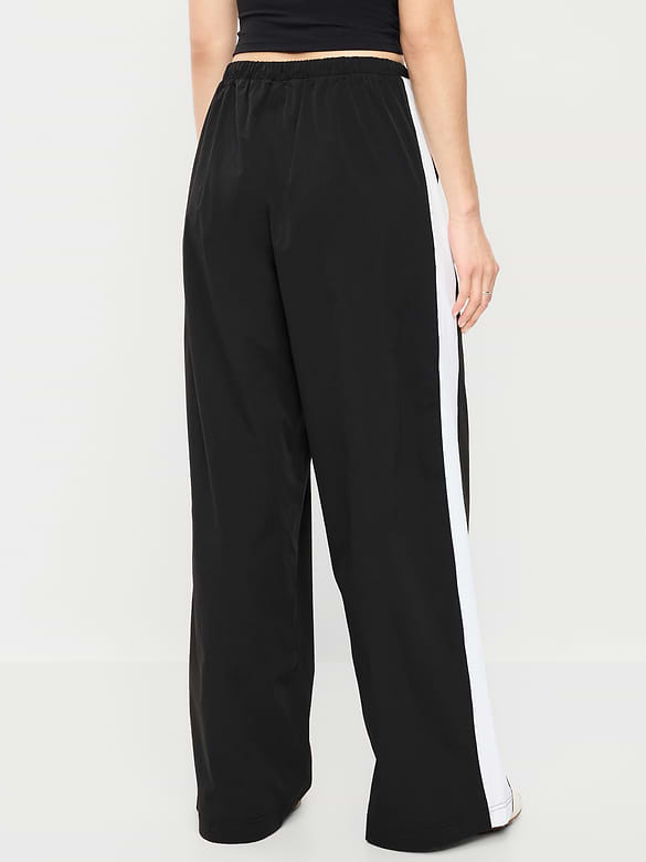 High-Waisted TrekTech Lightweight Woven Active Pants